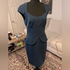 Maggy London Peplum Dress Size 10